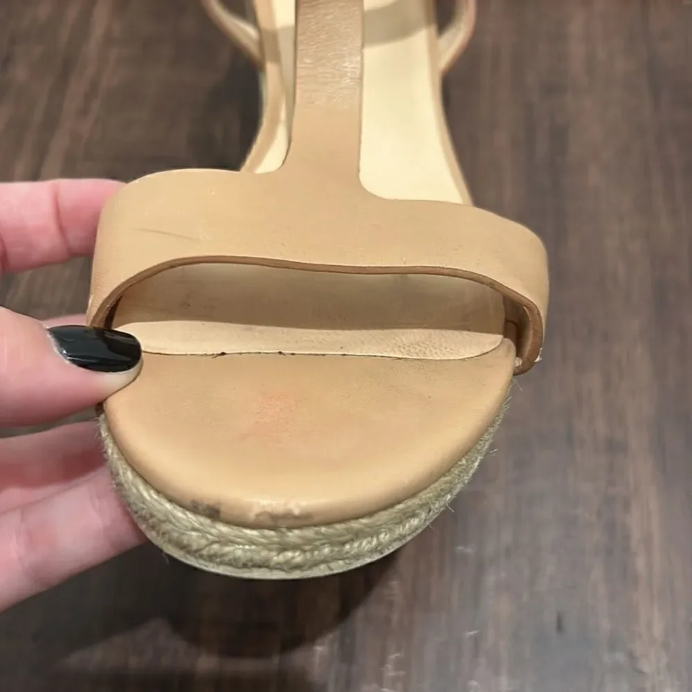 Cole Haan Nike Air Nude Wedges, Size 7.5